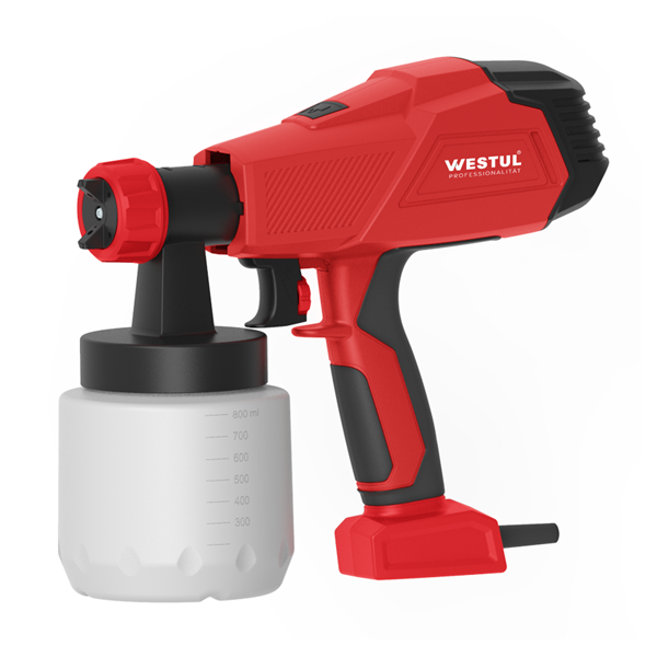 Soft Grip HVLP Electric Paint Spray Gun